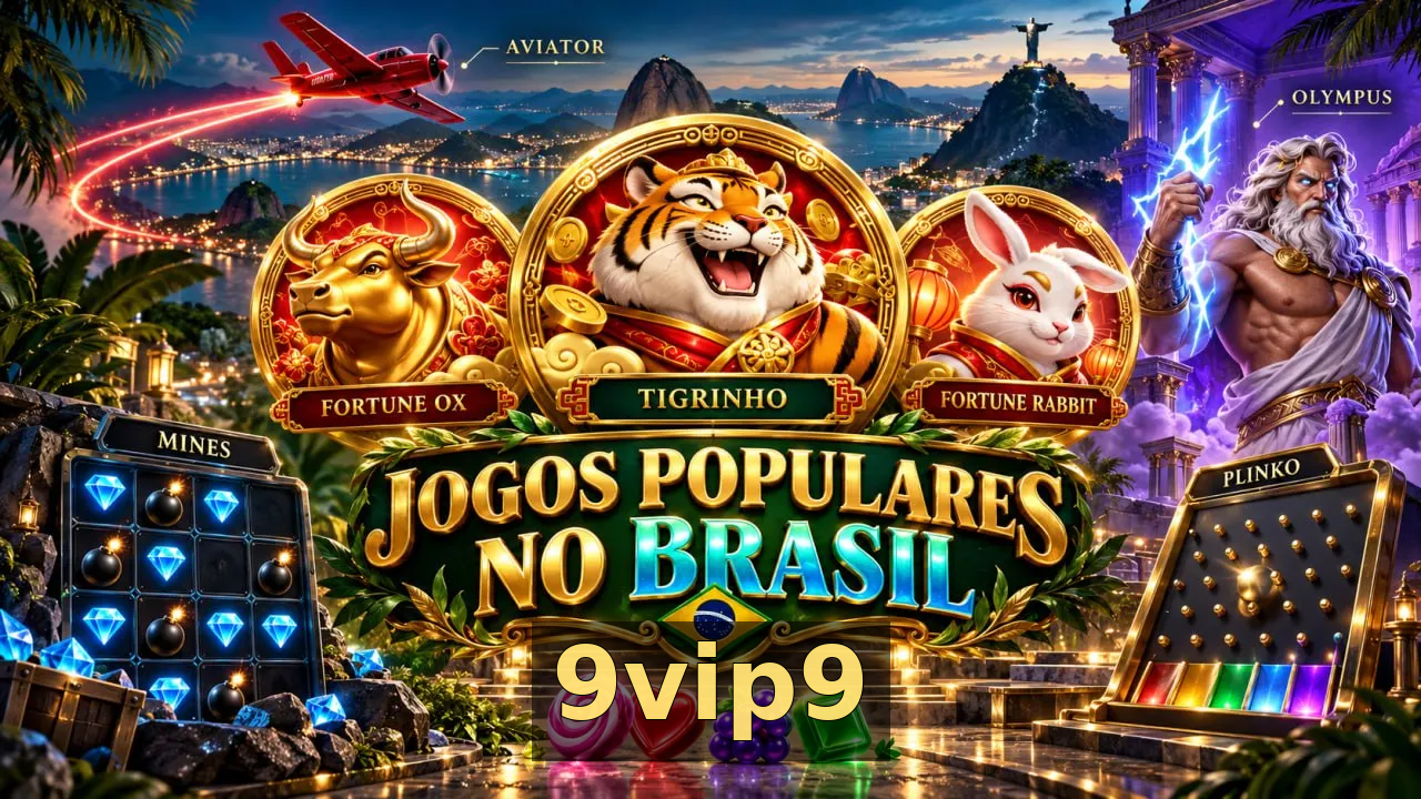 Jogos e entretenimento 9vip9 — destaque 1